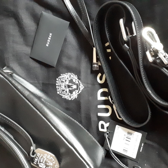 Rudsak Black Leather Satchel - Picture 4 of 11